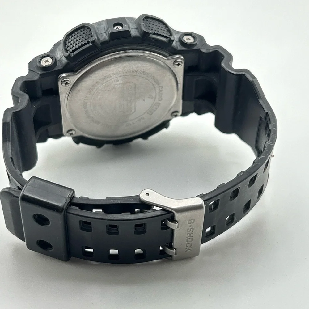 Casio G-Shock Black Watch GA-110 Japan Movt water resistant #630